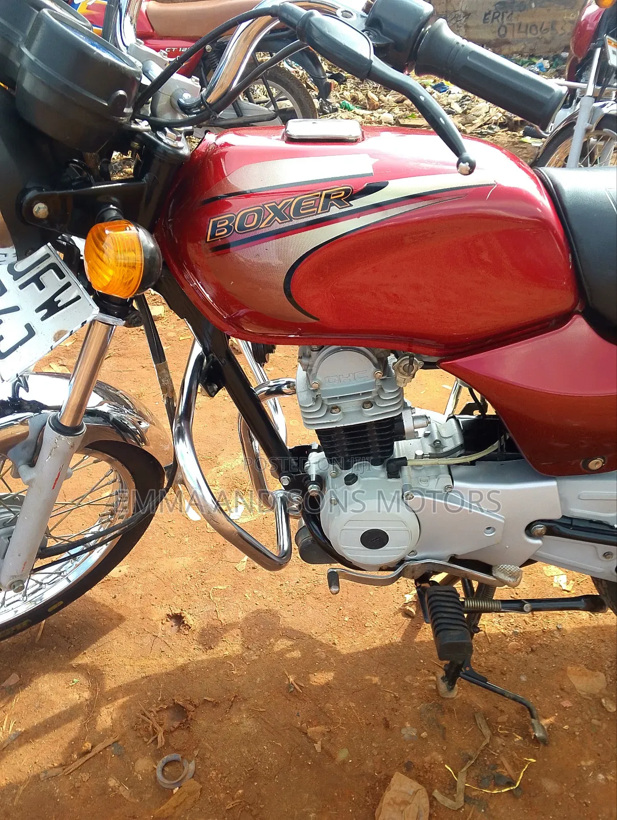 Bajaj Boxer 2023 Red