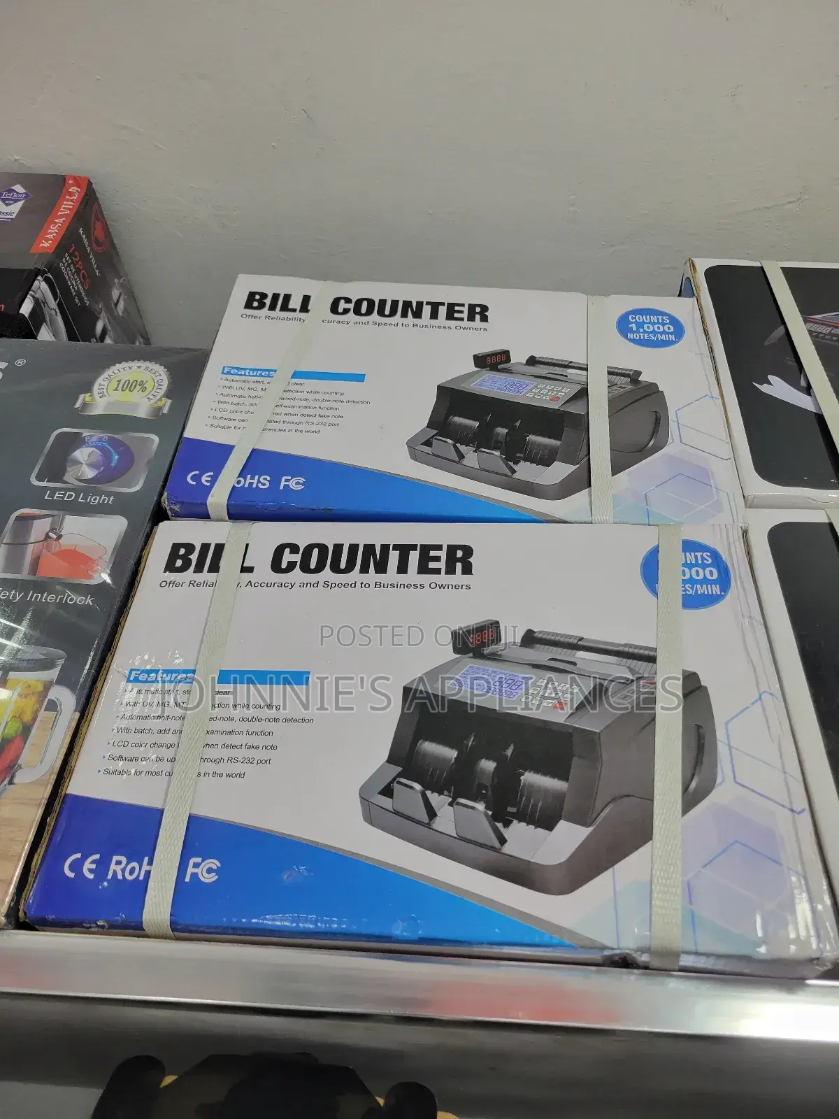 Multifunctional Bill Counter or Money Detector