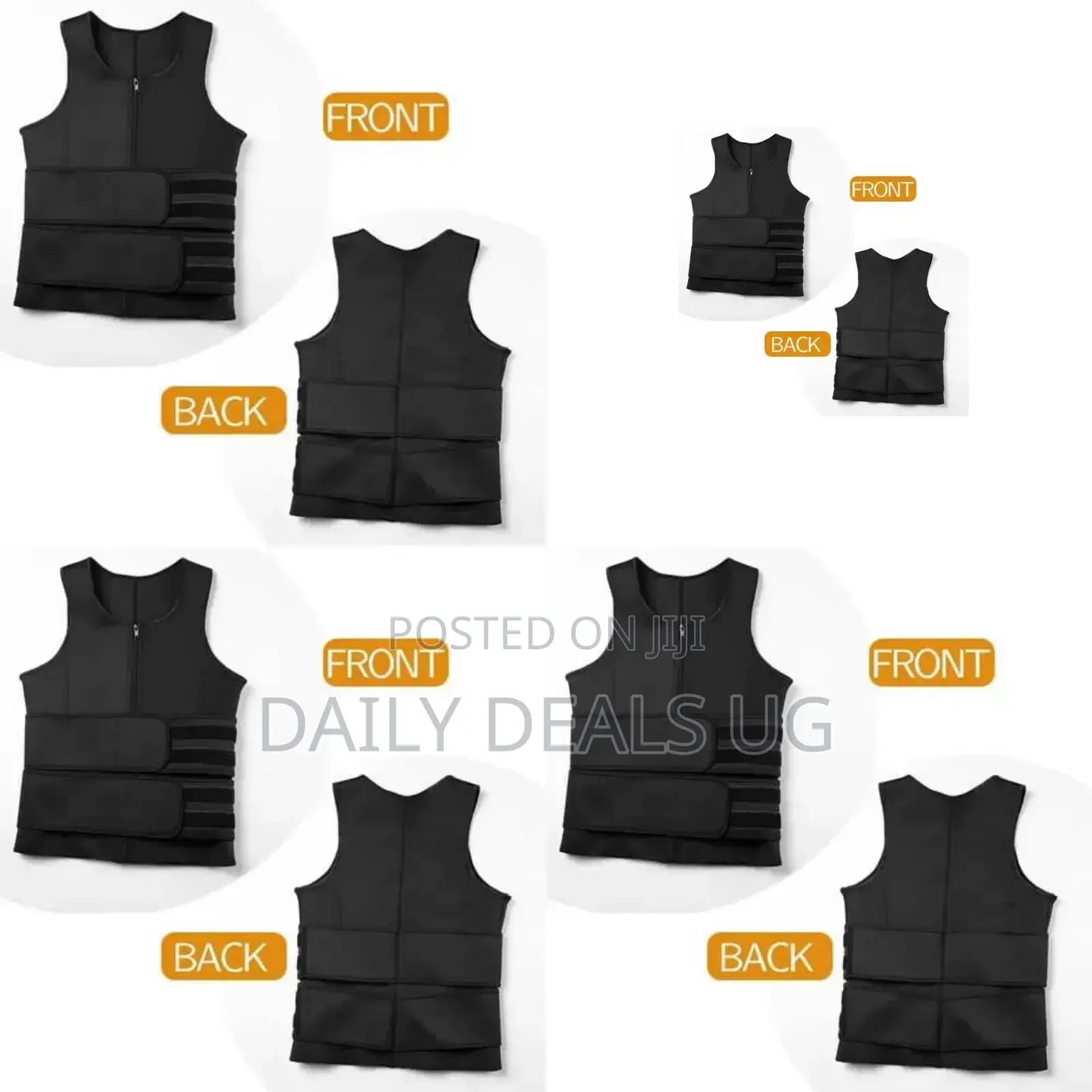 Black Man Waist Vest