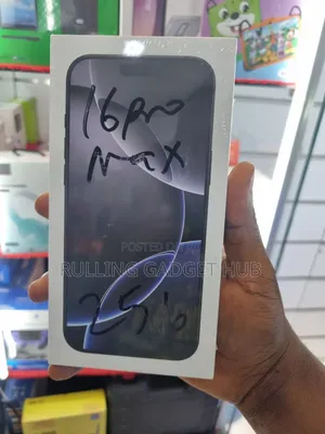 New Apple iPhone 16 Pro Max 256 GB Black