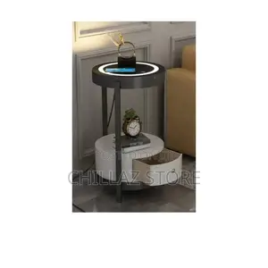 Led Smart Bed Side Table.