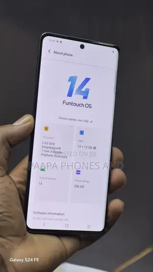 Vivo V40 5G 256 GB Gray