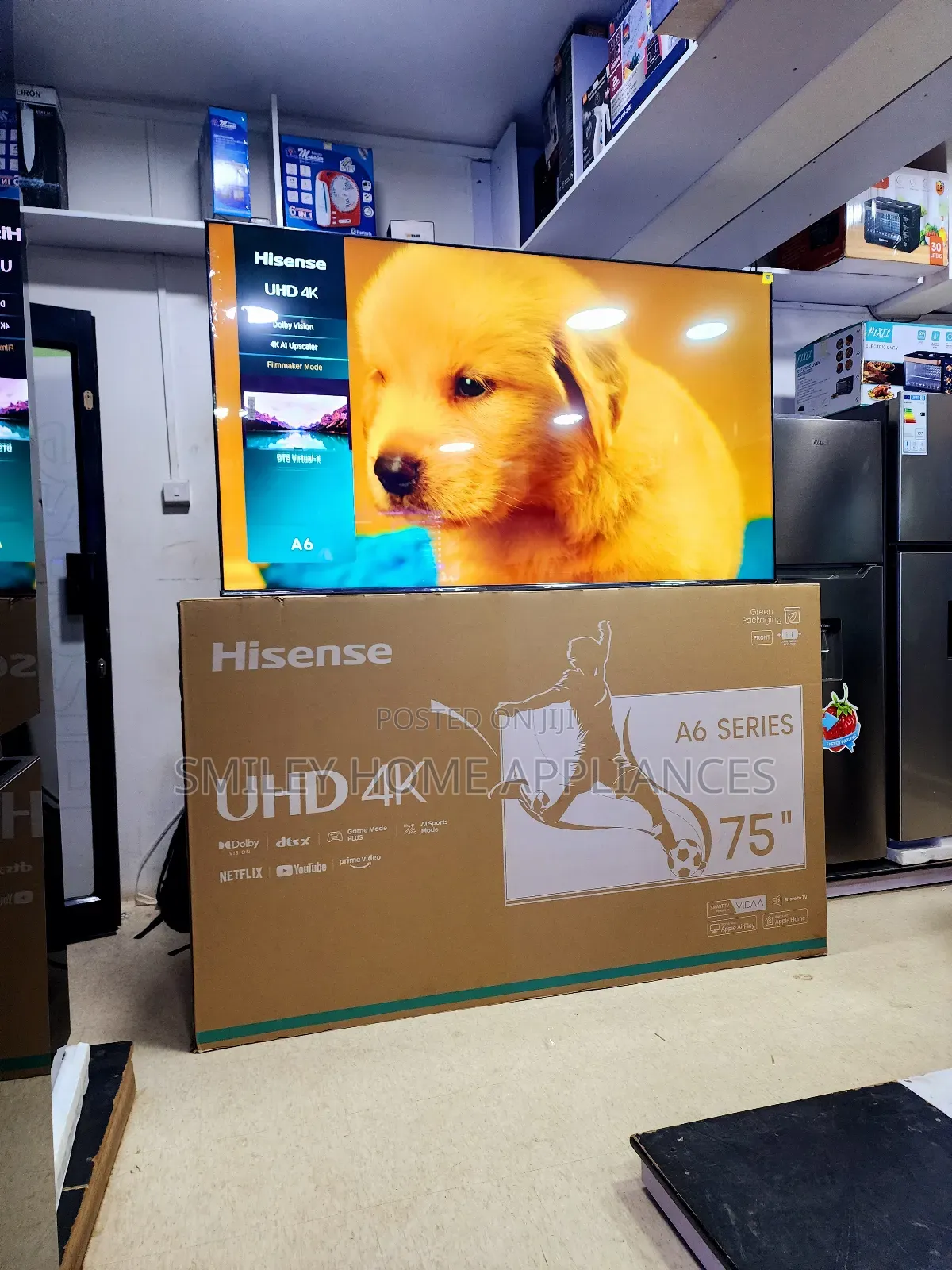 Black Friday Hisense 75inches A6 Series Smart Tv