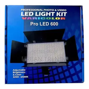 Professional Photo Video Led Pro Light Kit 600-Bulb Led