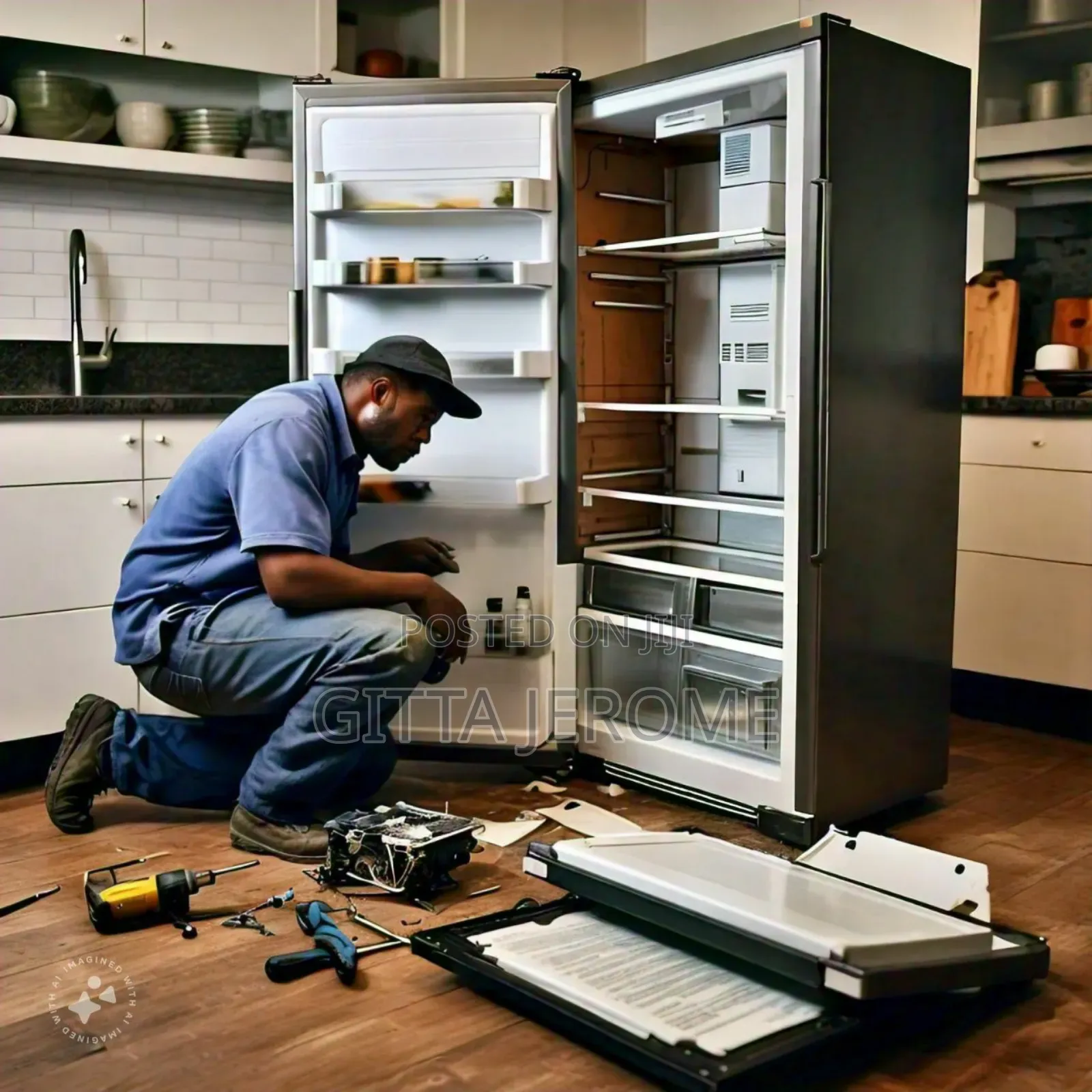 Certified Technician for Fridge Repair Service 30