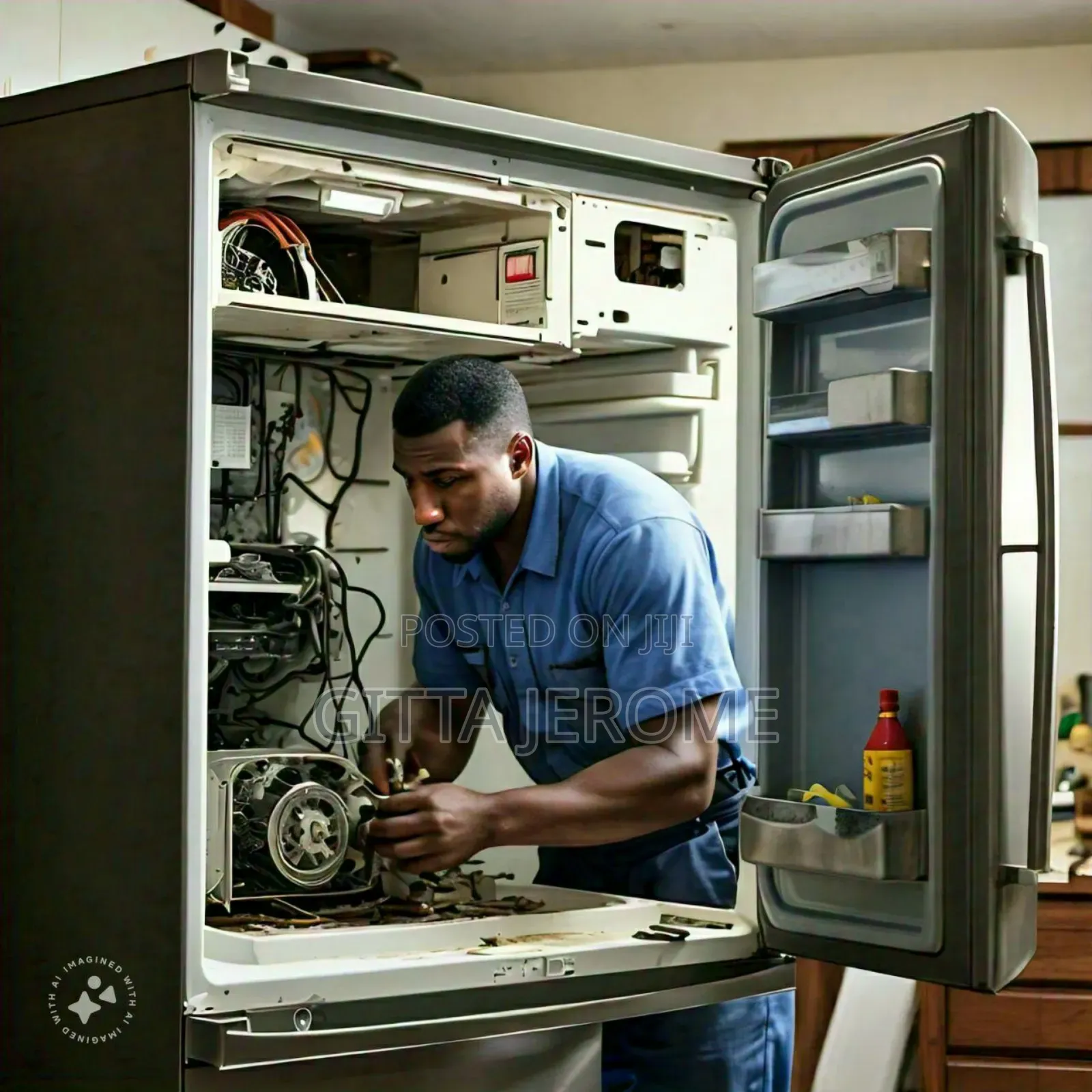 Certified Technician for Fridge Repair Service 30