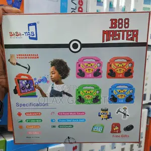 Bebe B88 Master Kids Educational Tablet With Strong Cover