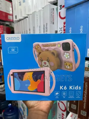 Oteeto Kids Educational Tablet With Cover, Simcard + Wifi