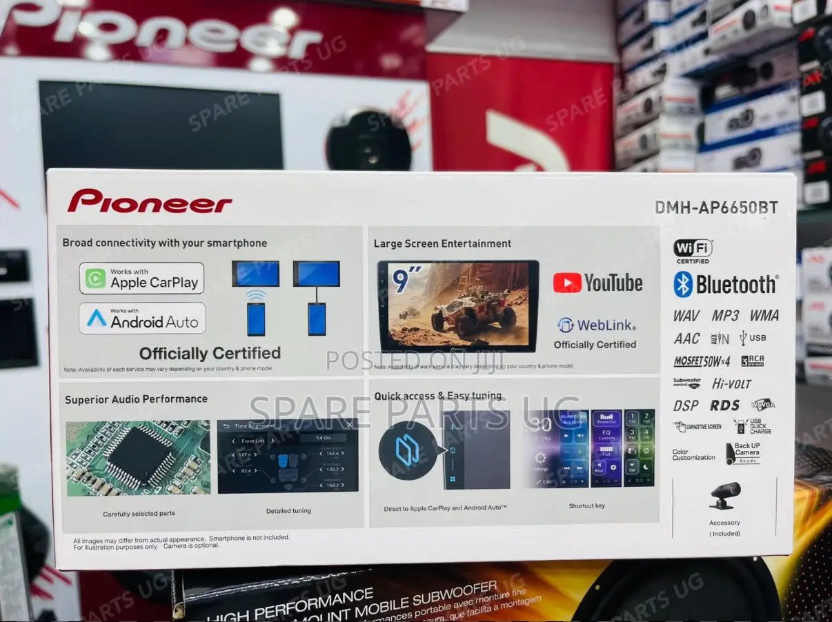 Pioneer Dmh-ap6650bt 9inch Radio