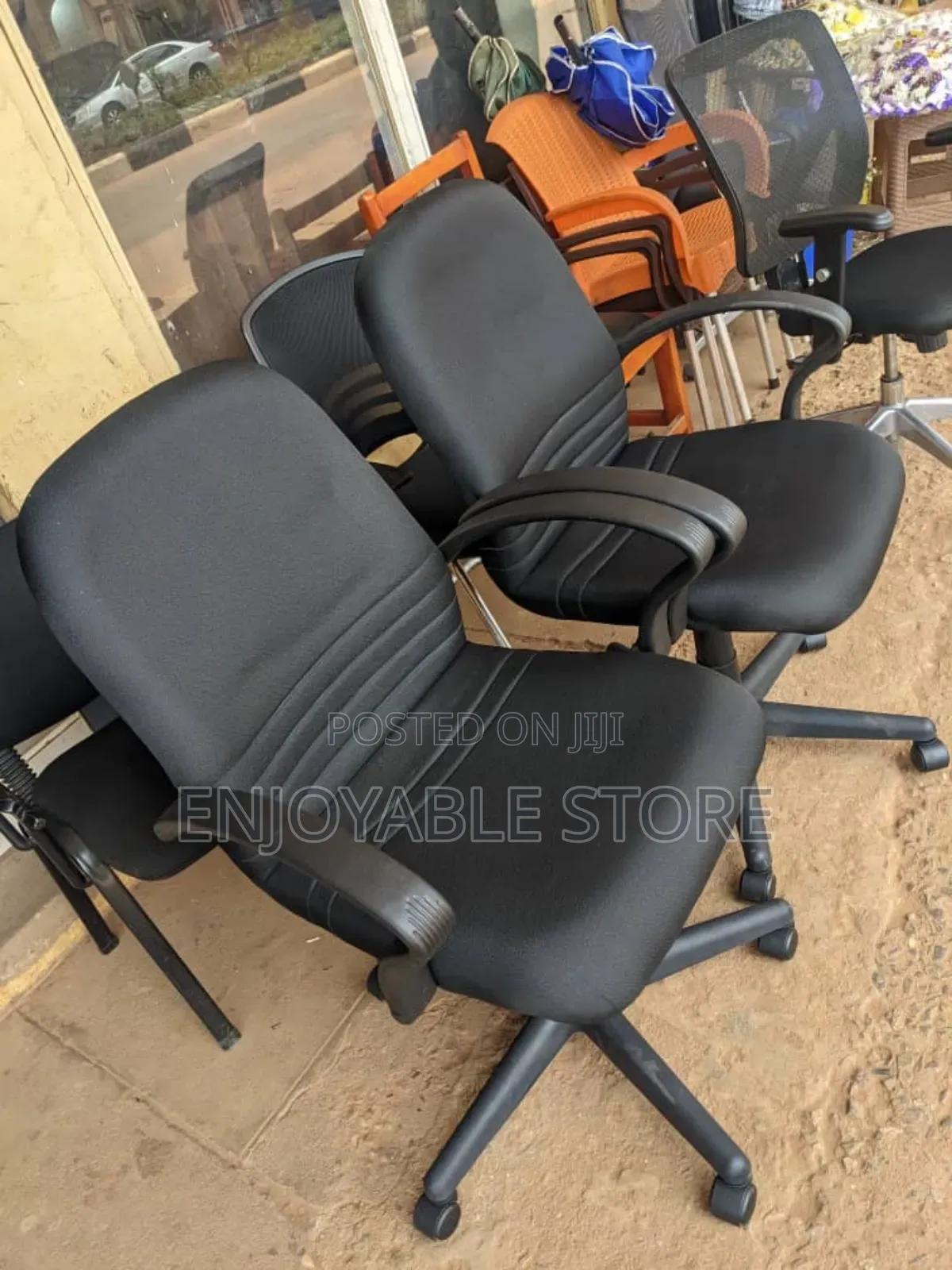 Fabric Office Chairs(Strong)