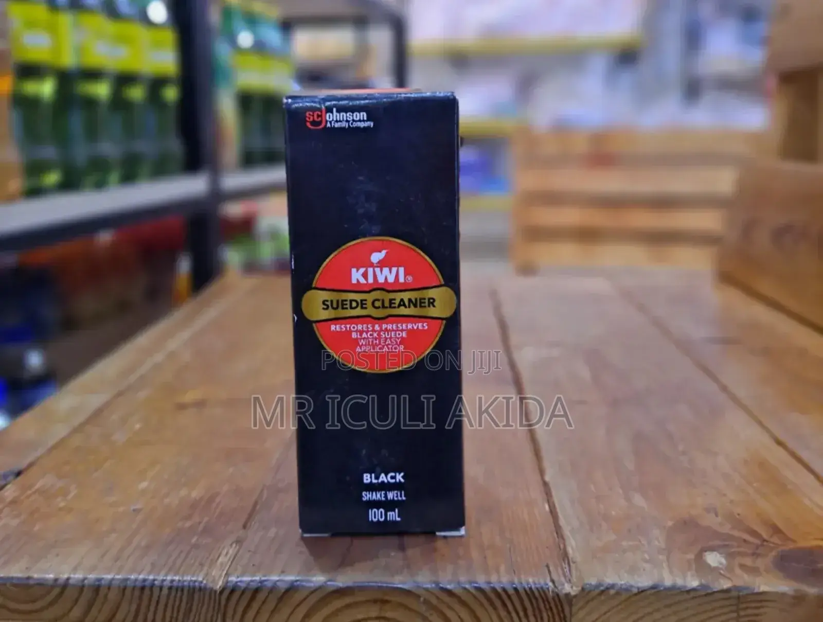 Original Kiwi 100ml Shoe and Leather Suede Cleaning Polish