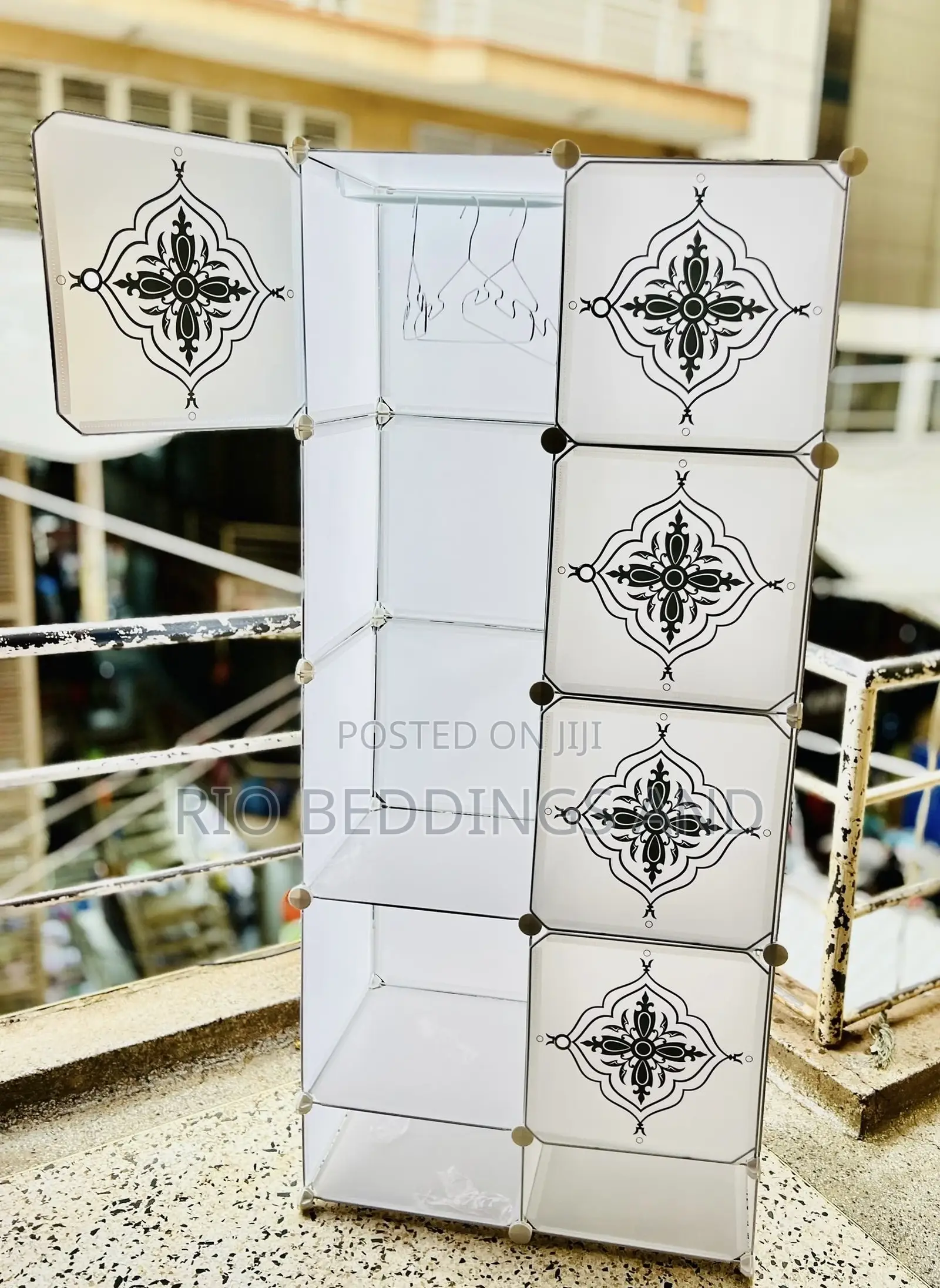 Wardrobe Plastic Material / Two Columns
