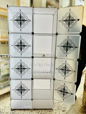 Wardrobe Plastic Material / Two Columns