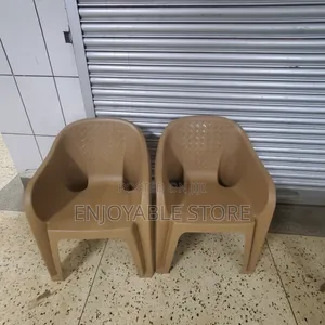 Brown Plastic Chairs(Sofa)