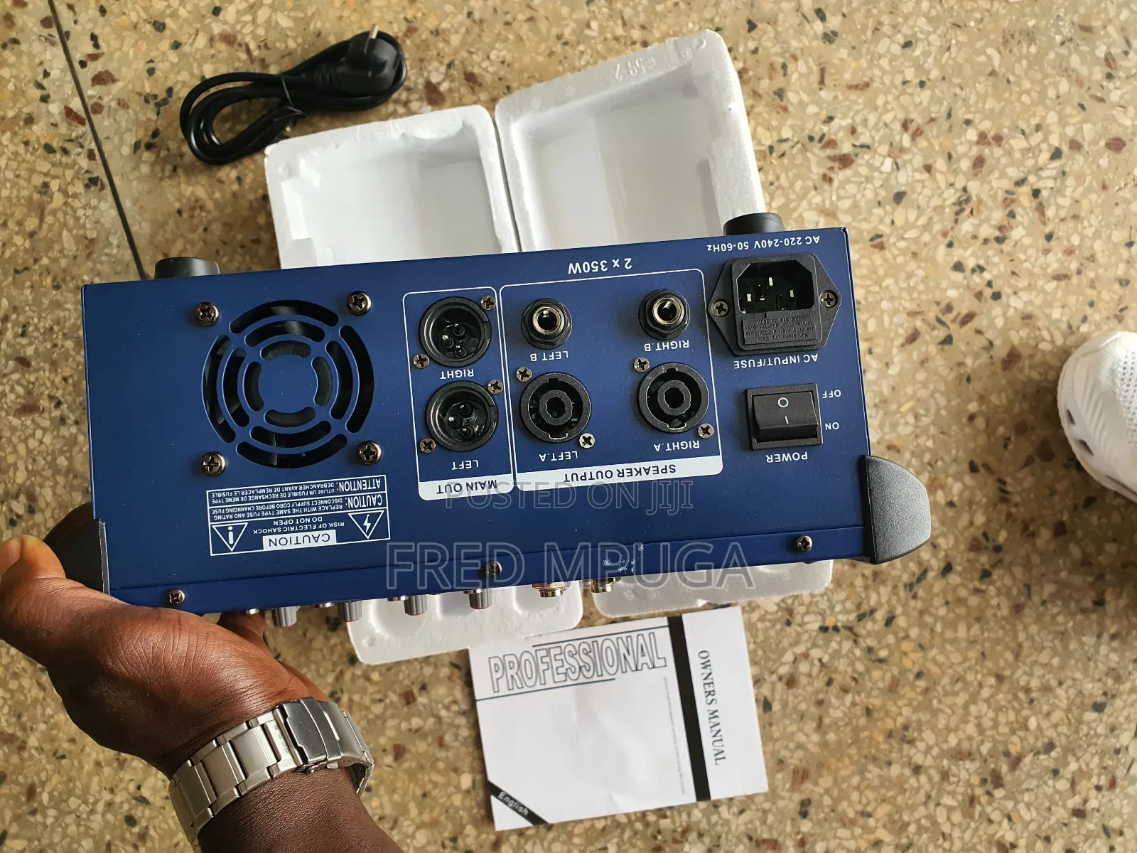 Amplified Mixer 4 Channels