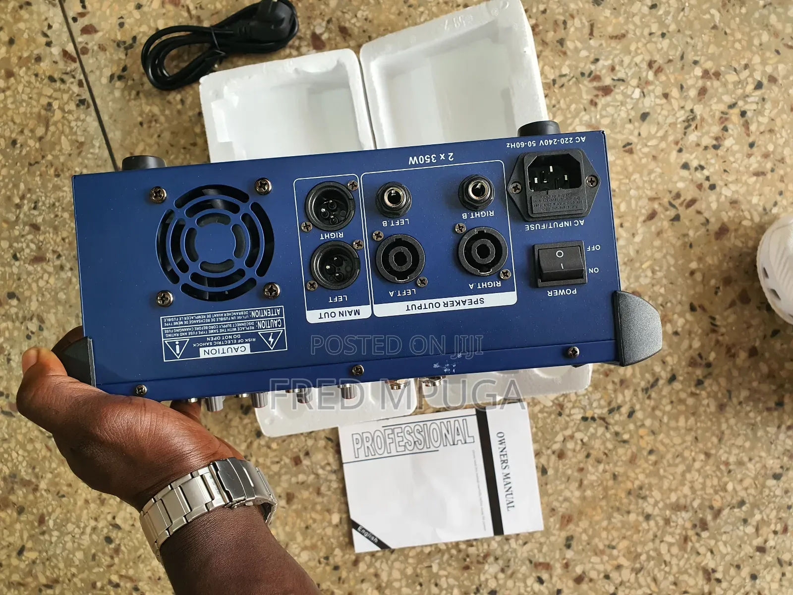 Amplified Mixer 4 Channels