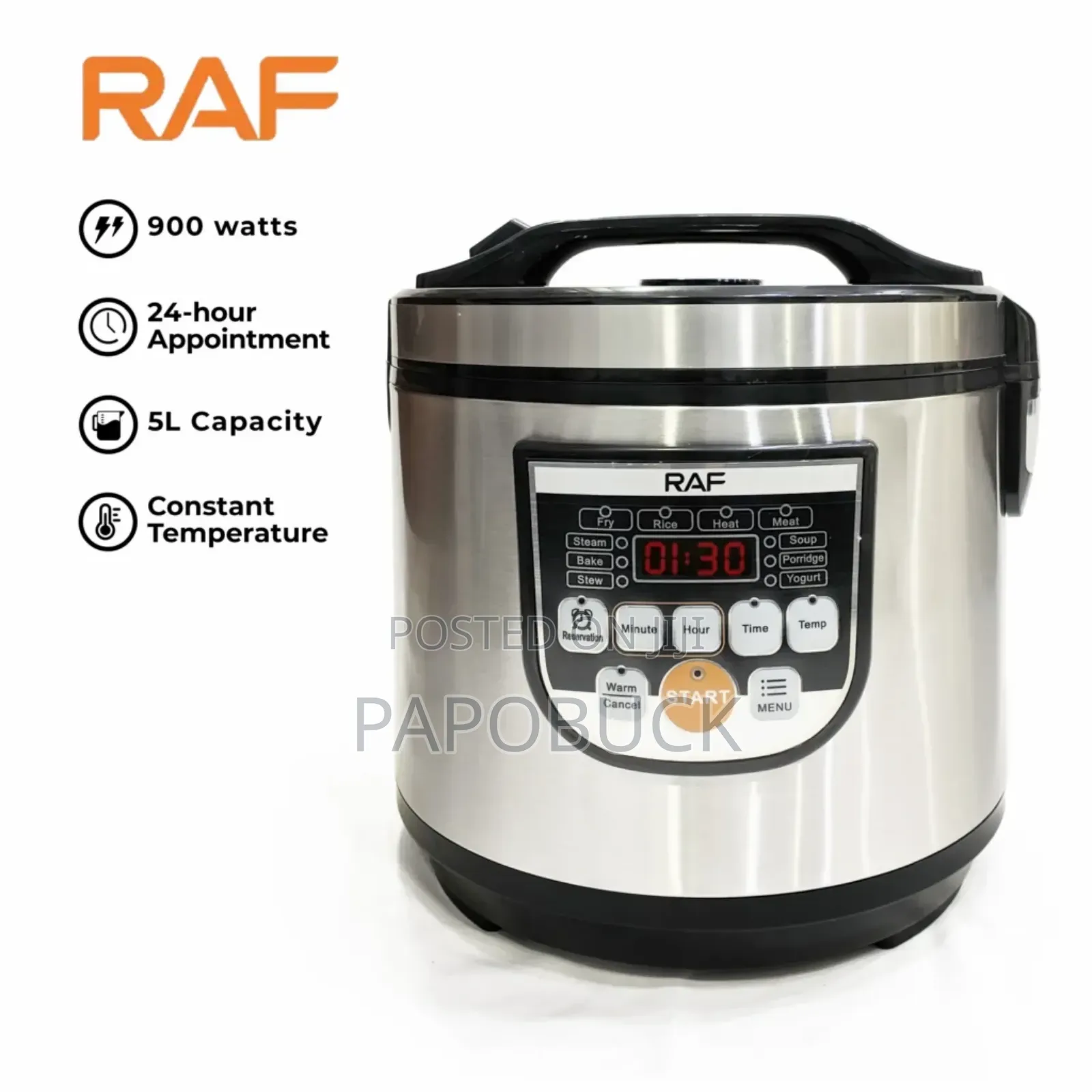 5l Raf Rice Cooker