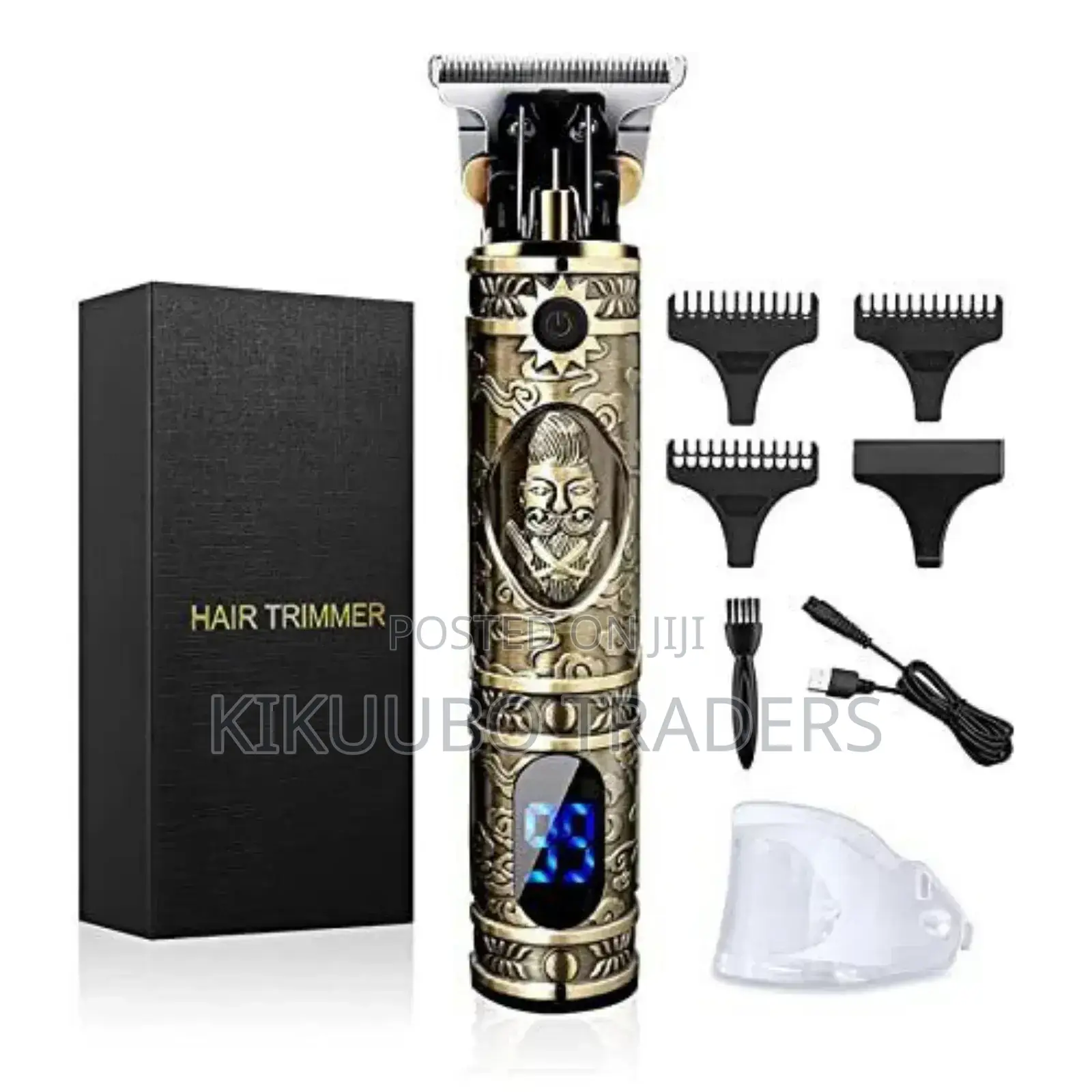 Rechargeable LCD Display Hair Clipper