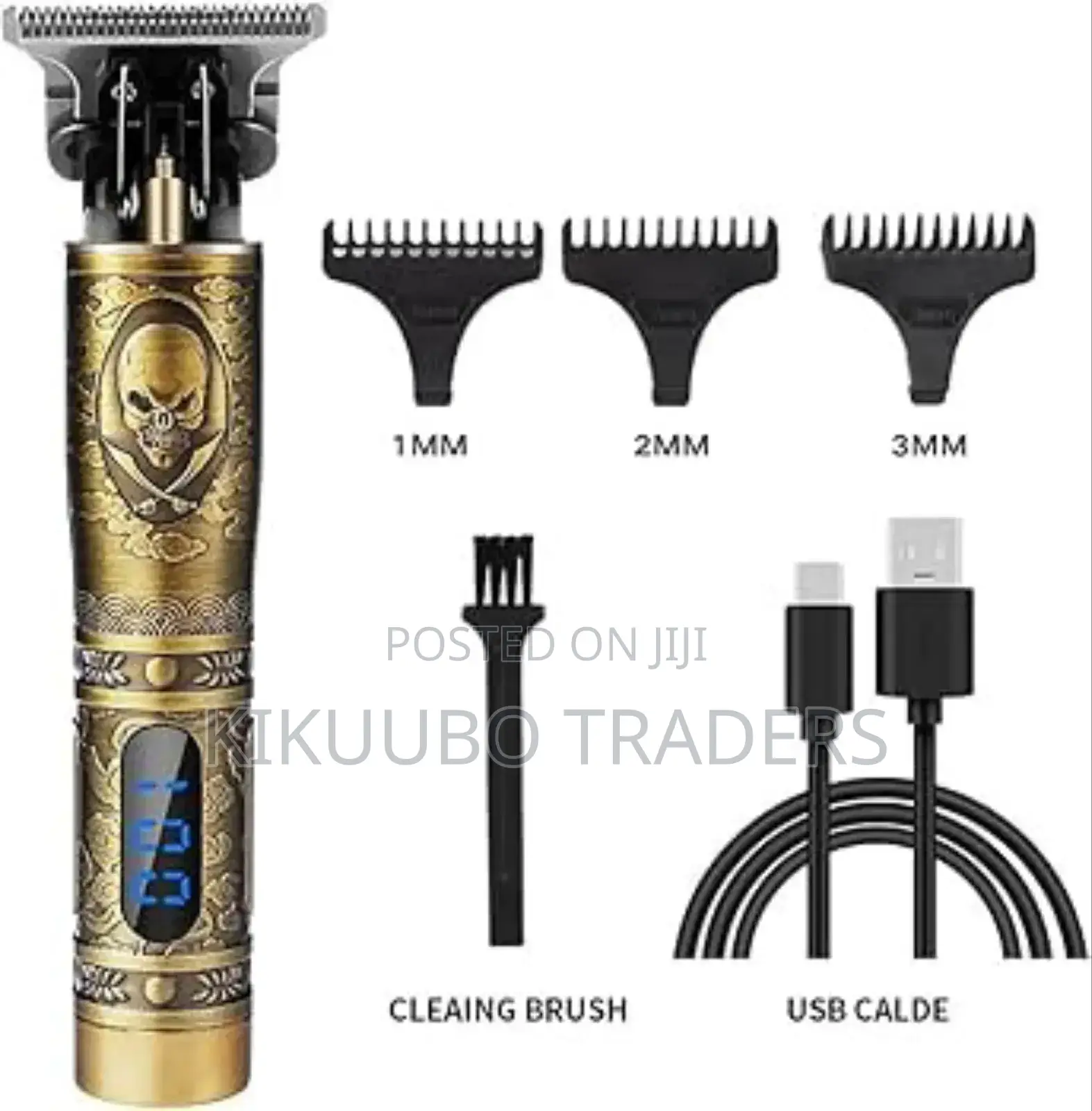 Rechargeable LCD Display Hair Clipper