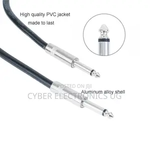 10m Professional Jack 6.5mm to Jack 6.5mm Stereo Audio Cable