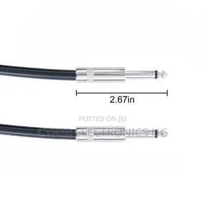 10m Professional Jack 6.5mm to Jack 6.5mm Stereo Audio Cable