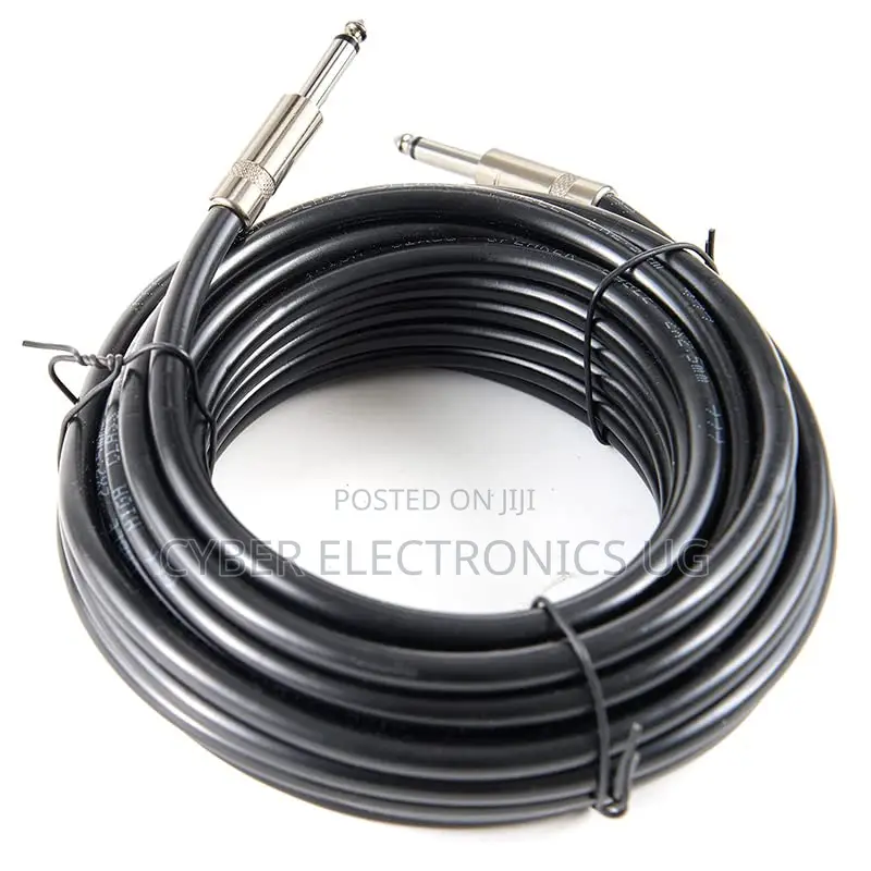 10m Professional Jack 6.5mm to Jack 6.5mm Stereo Audio Cable