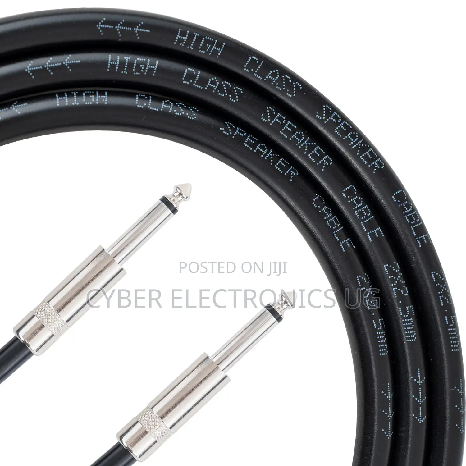 10m Professional Jack 6.5mm to Jack 6.5mm Stereo Audio Cable