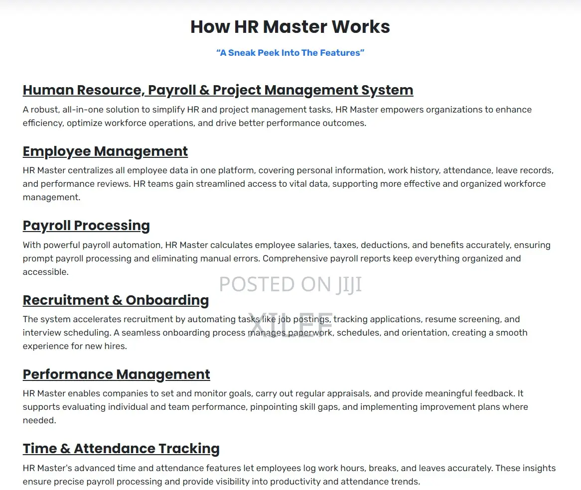 Human Resource Management (HRM) System