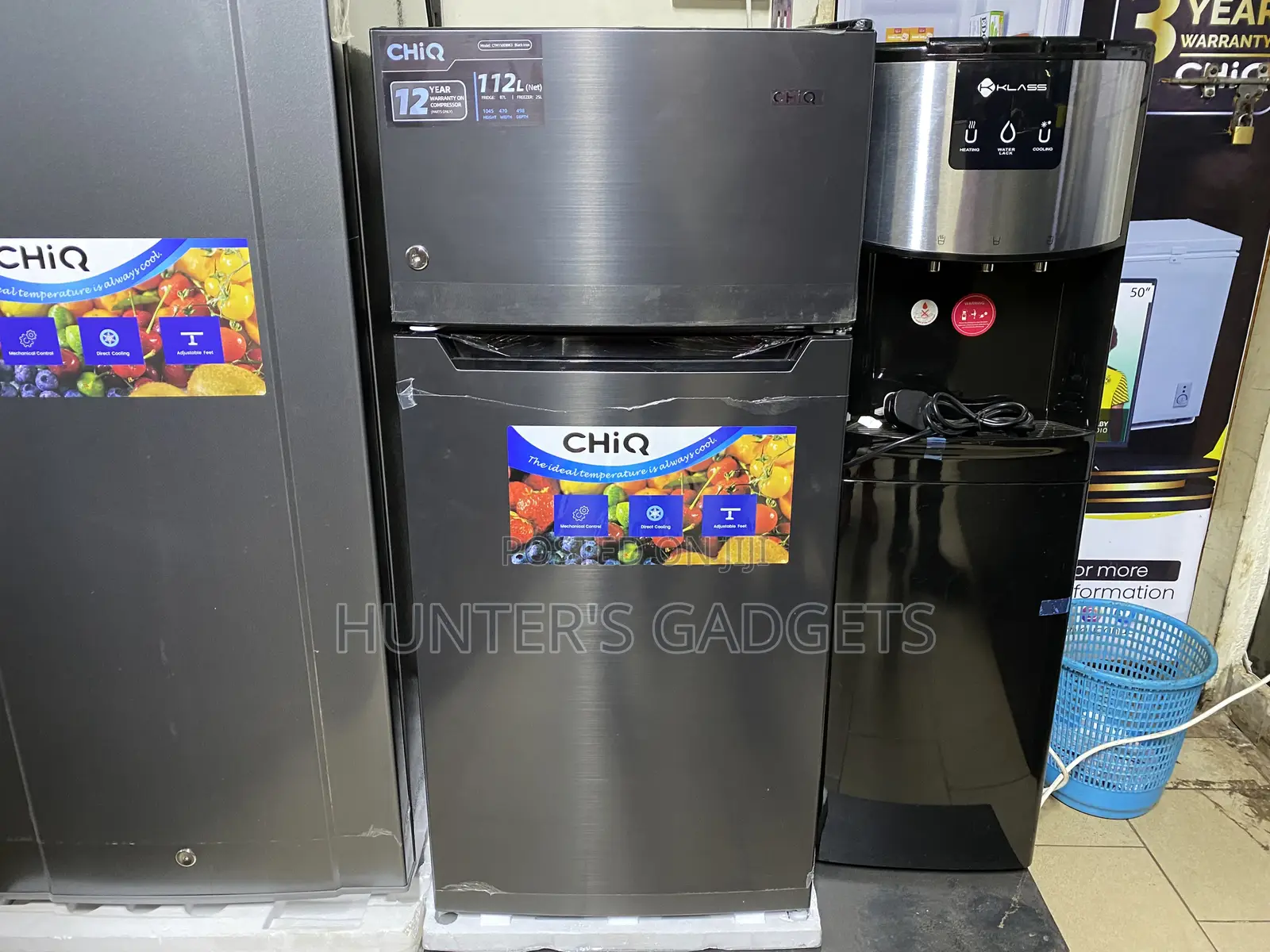 Chiq 150 Litres Brand New Fridge Double Door Refrigerator