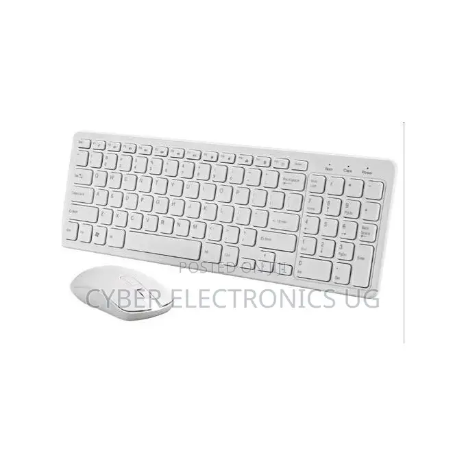 Wireless Keyboard and Mouse Combo Set
