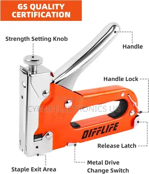 Heavy Duty Staple Gun Manual Brad Nailer
