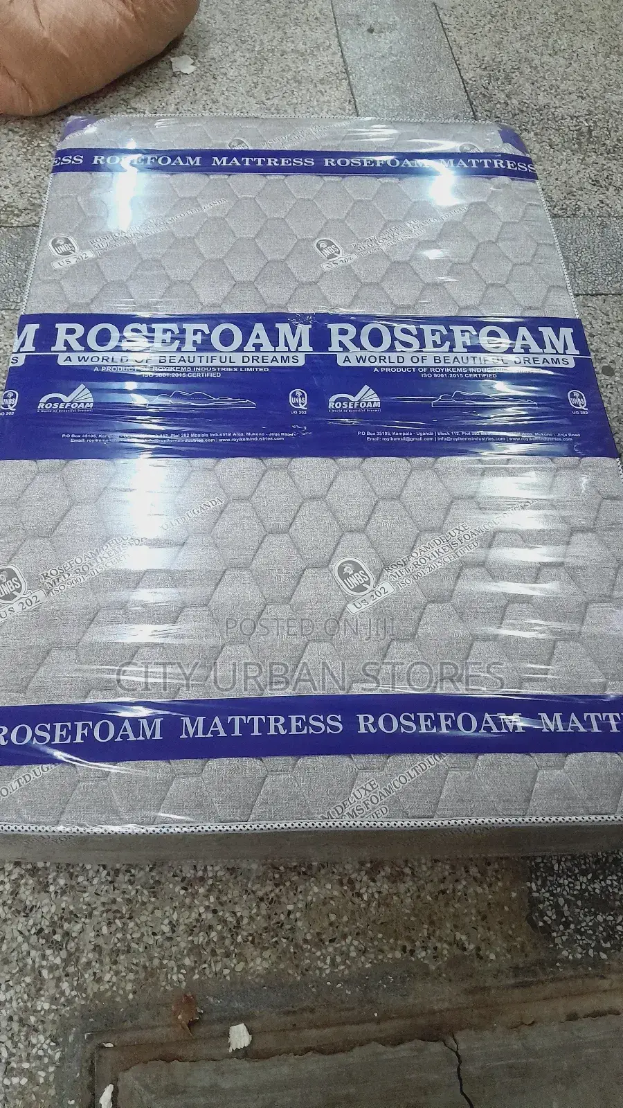 Rosefoam 4x6 Inches Quilted Deluxe