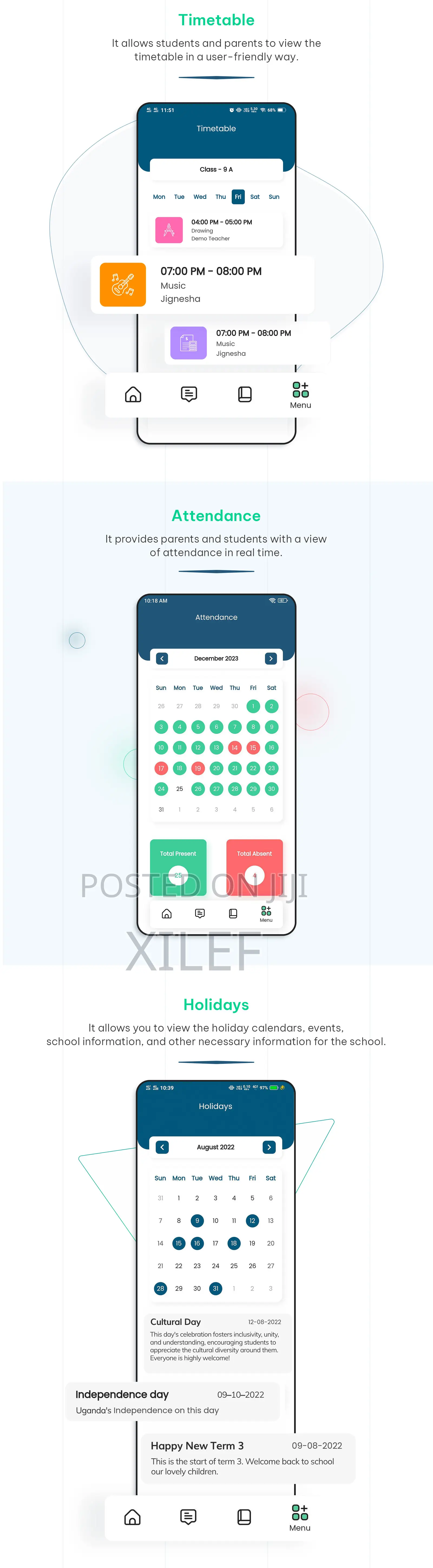 All-in-One School Management Solution (Xacros)