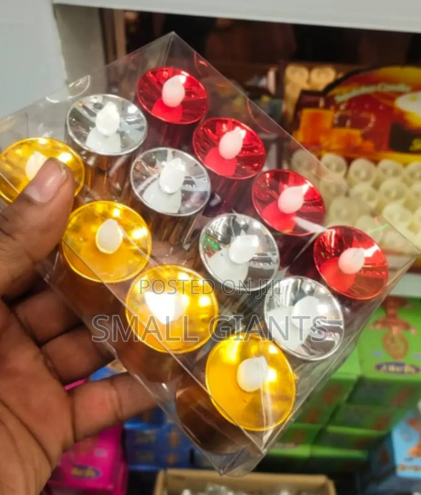 LED Tealights Set of 12 PCS Candles