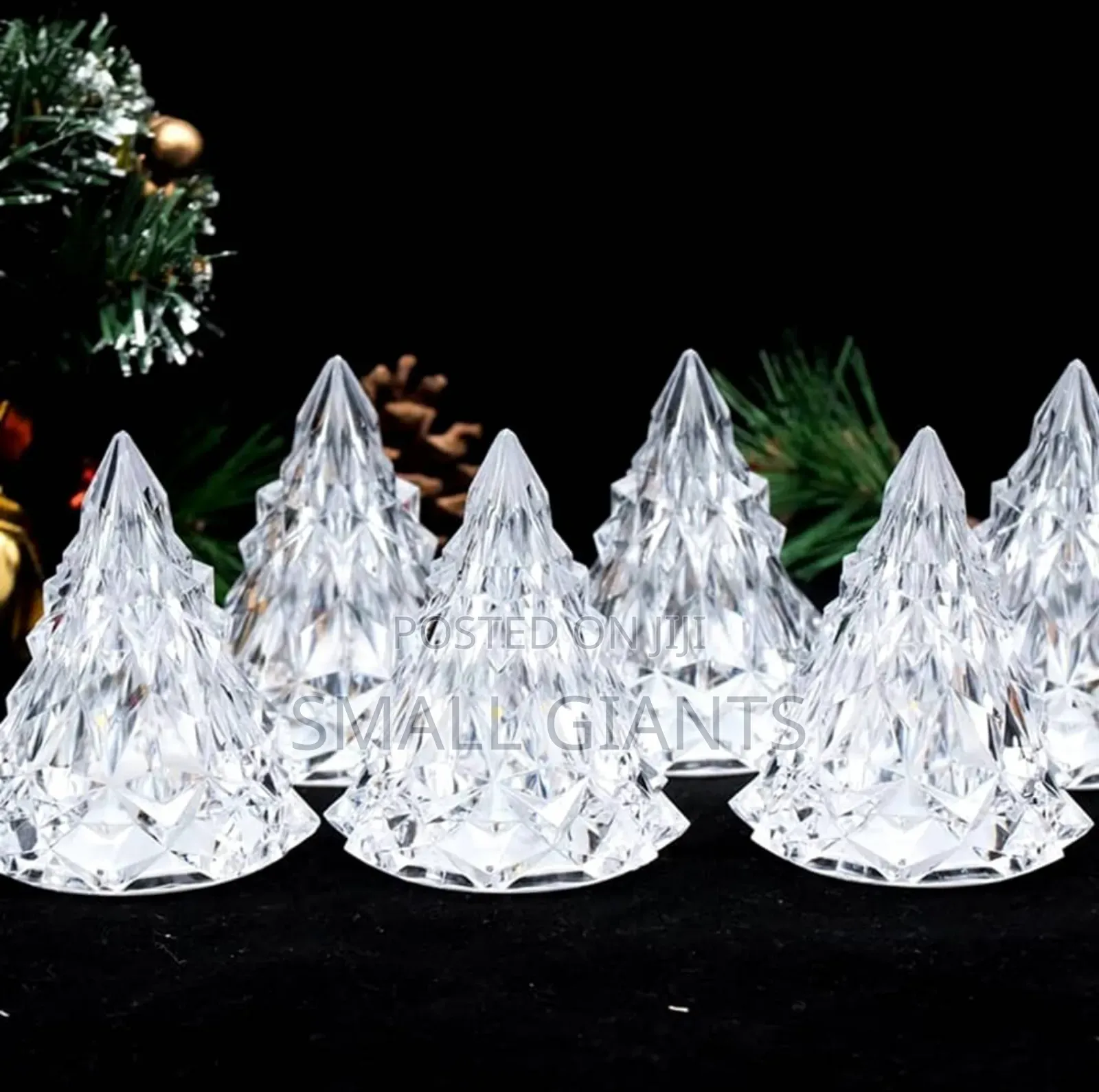 12pcs Christmas Decoration Iceberg Night Light Candles