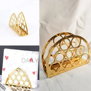 Metal Gold Tissue Holder