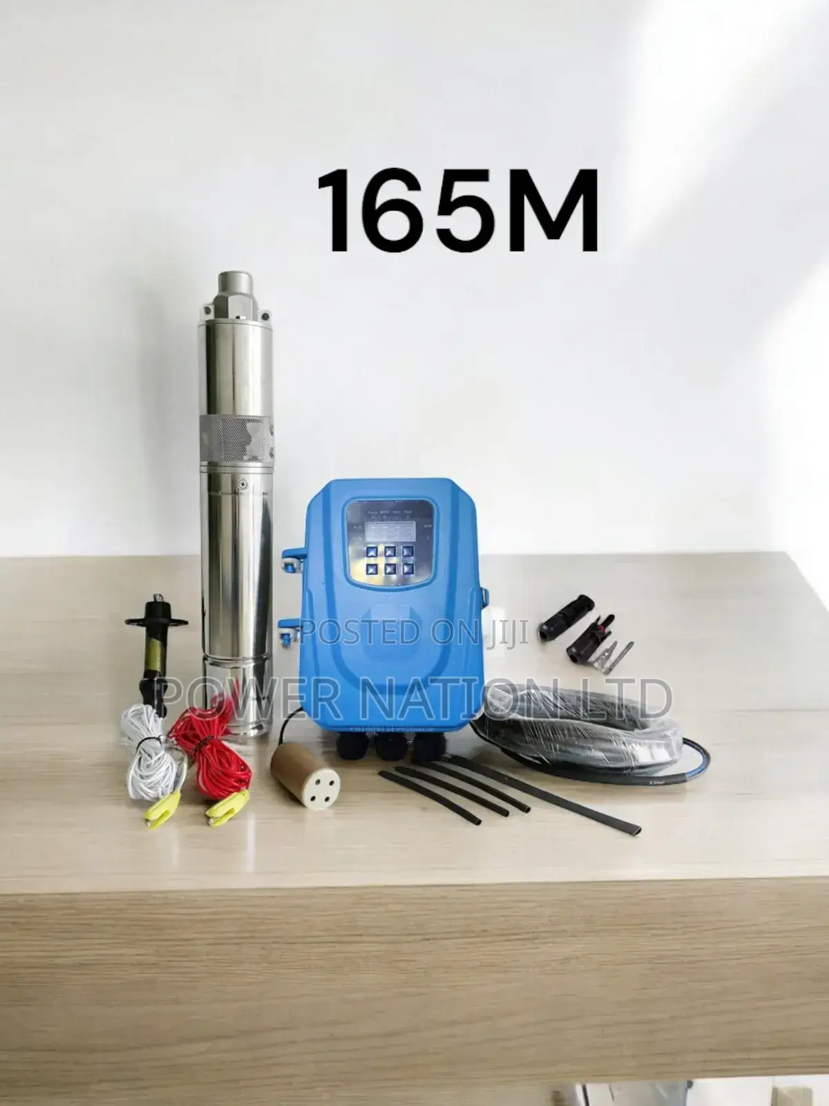 Heavy Duty 165 Meters Submersible Solar Water Pump