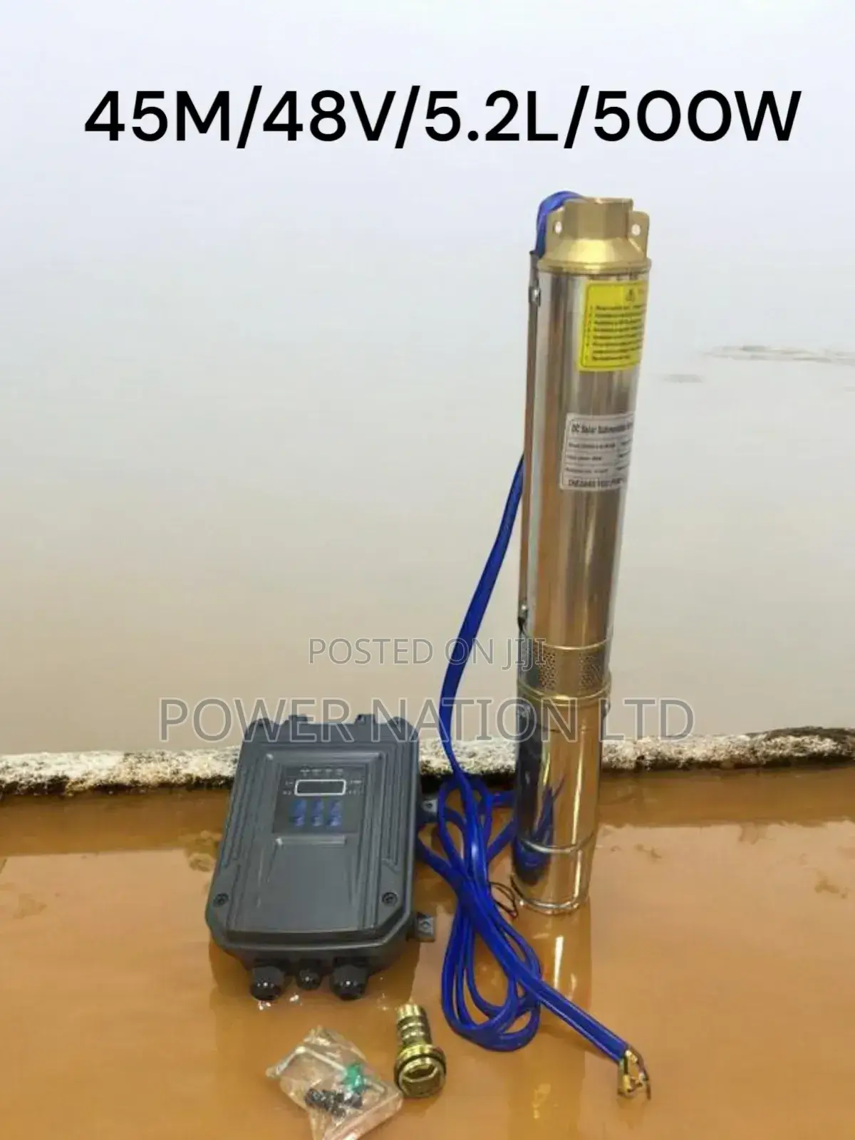 (45m/48v/5.2l Per Hour) 45m Submersible Solar Water Pump