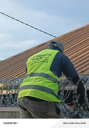 Razor Wire Fencing. Double Glaze