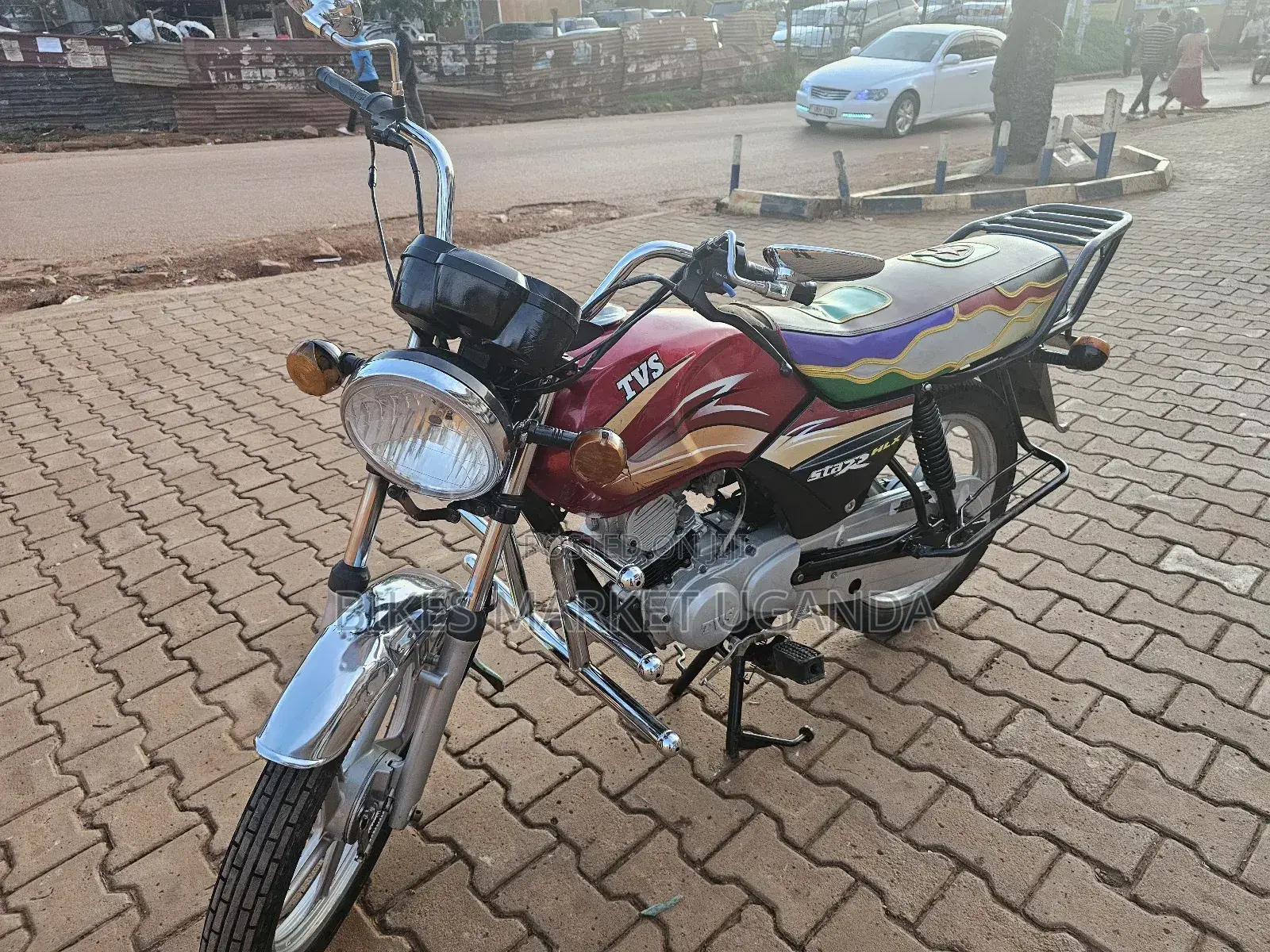 TVS XL 100 2017 Red