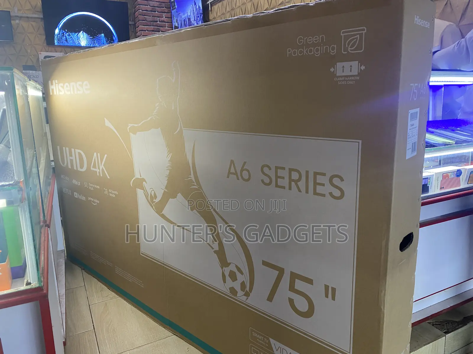 Hisense 75inch Smart Uhd A6N Series Brand New at Promo