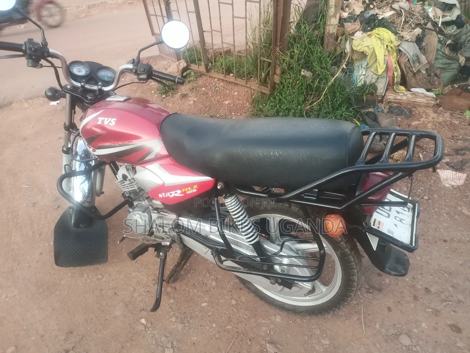 TVS HLX 125 2022 Red