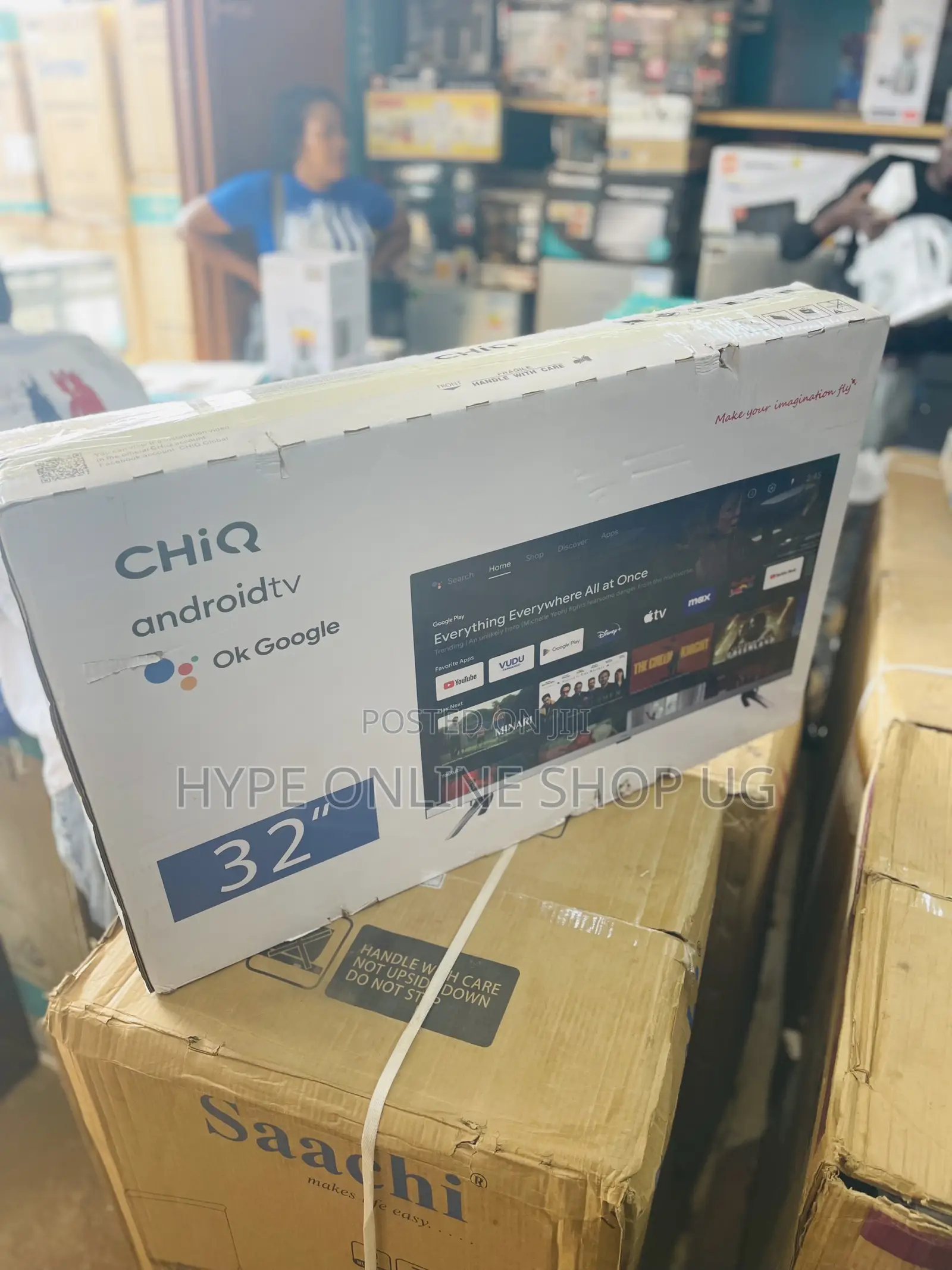 Smart Android,Free to Air 32inch Chiq Tv