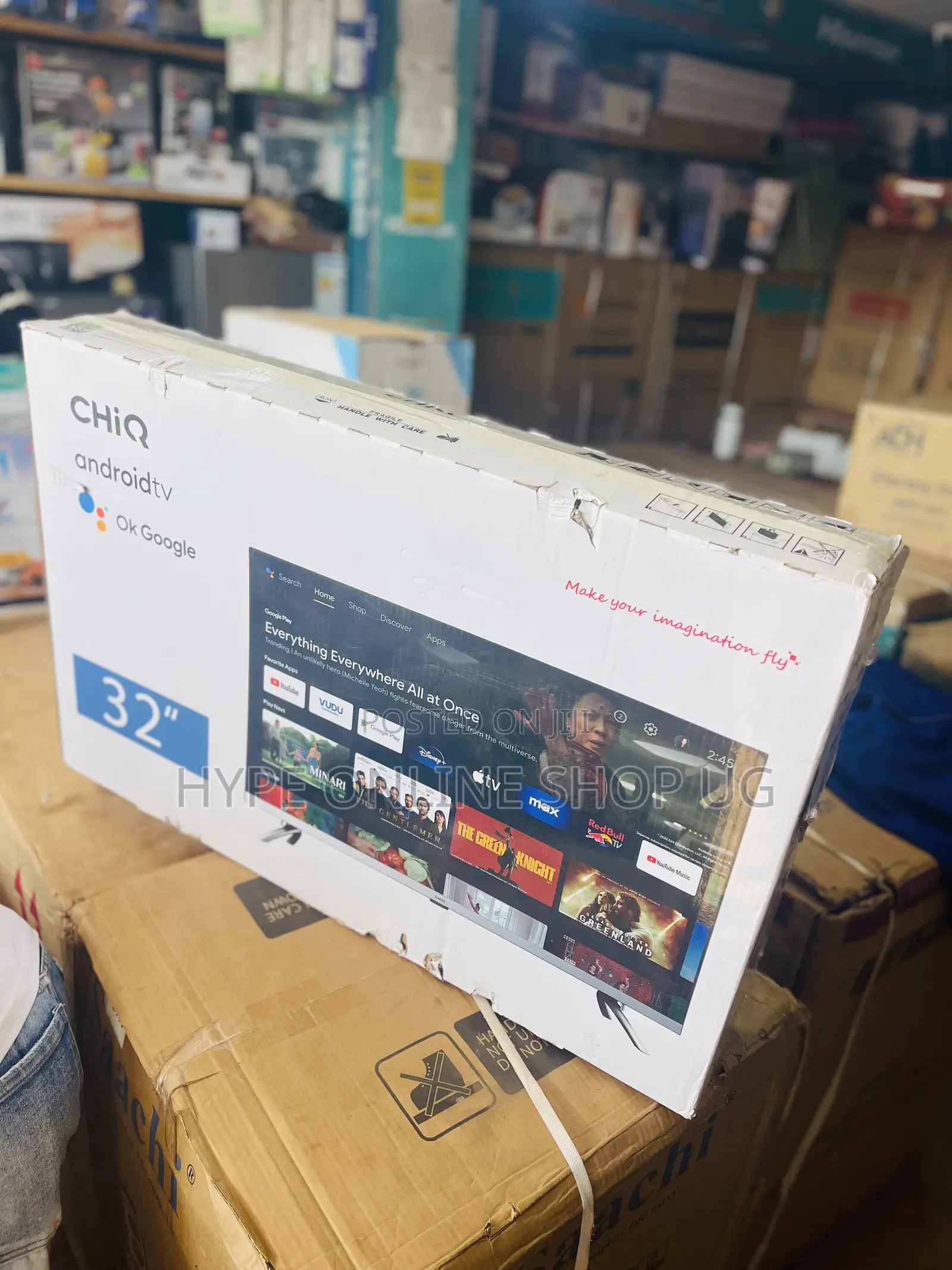 Smart Android,Free to Air 32inch Chiq Tv