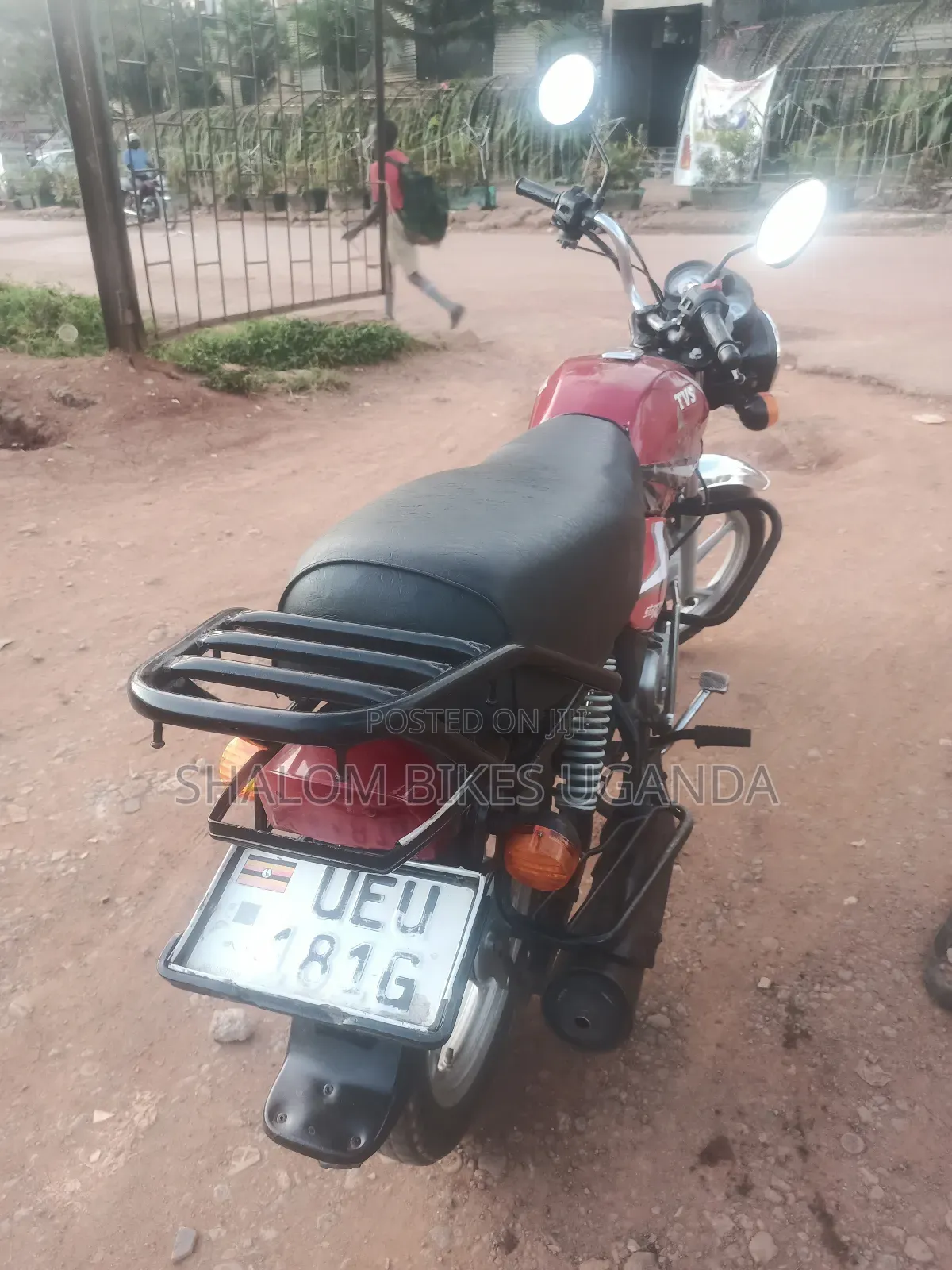 TVS HLX 125 2022 Red