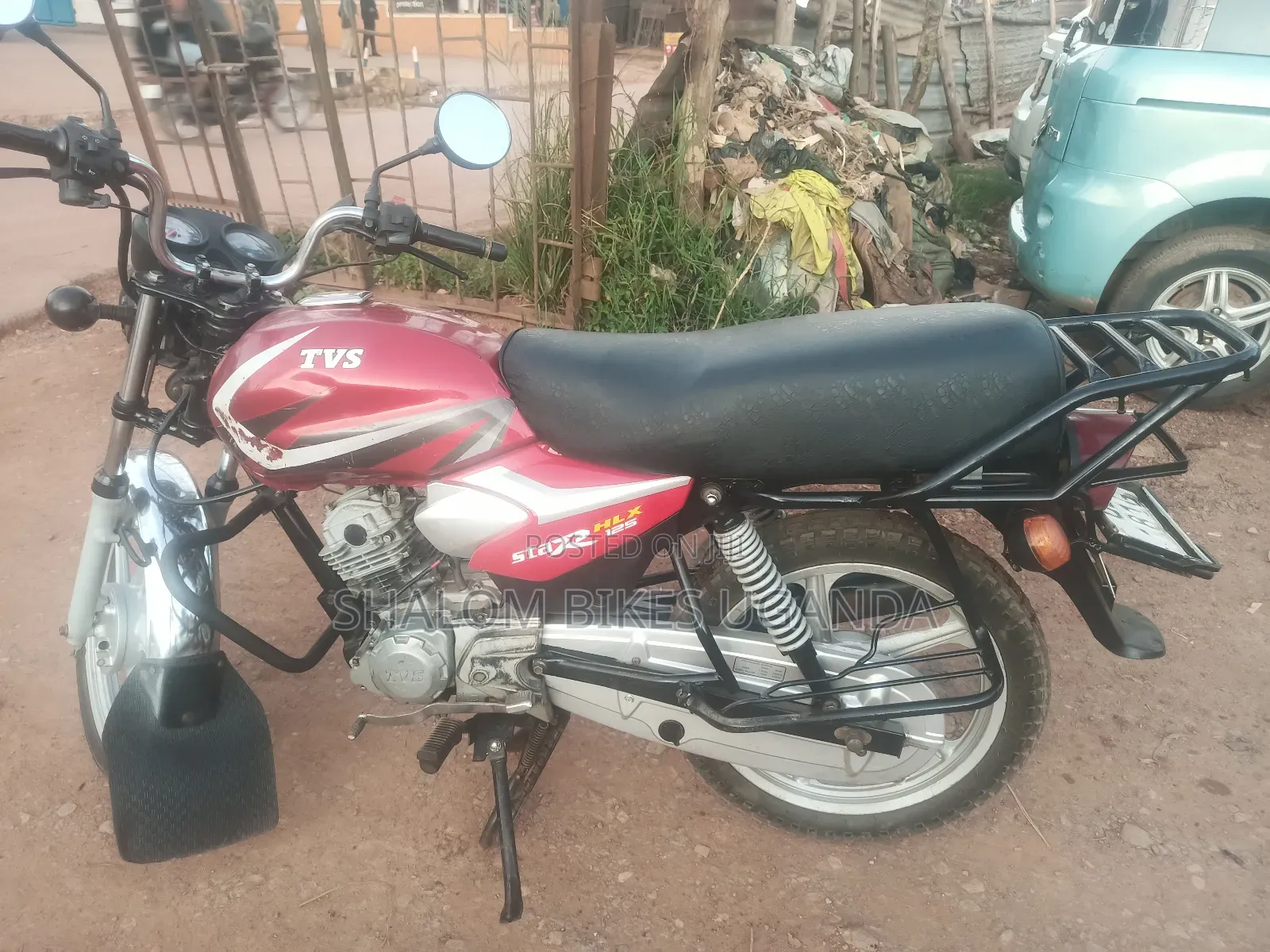 TVS HLX 125 2022 Red