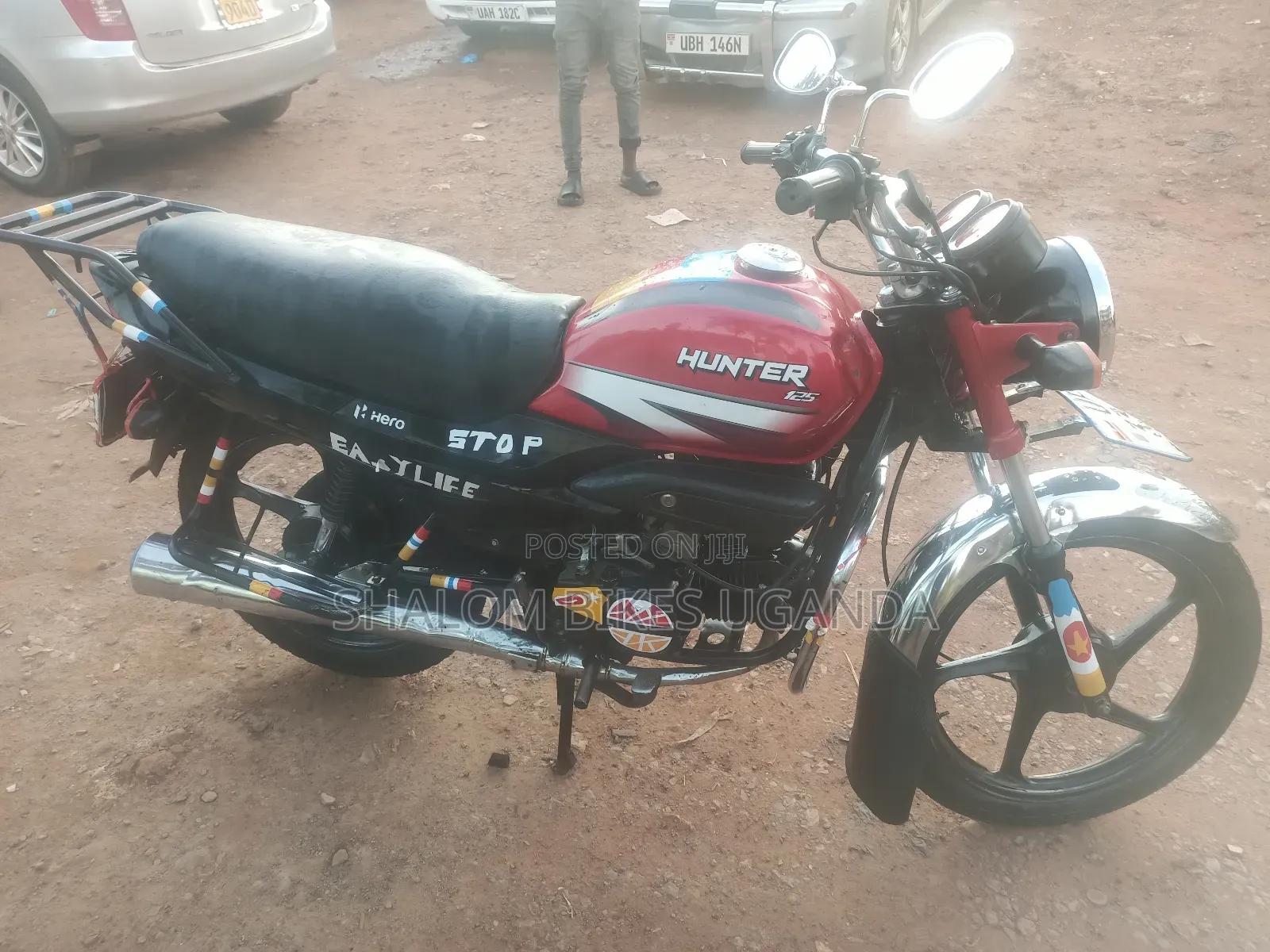 Hero Hunter 125 2022 Red