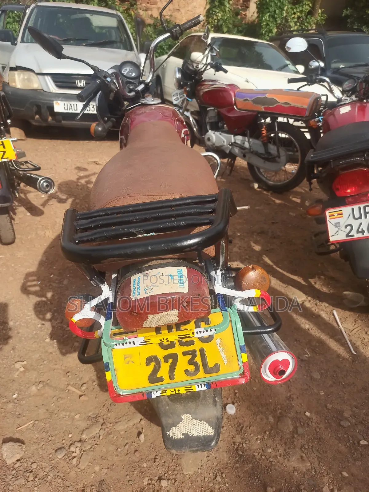 TVS XL 100 2017 Red