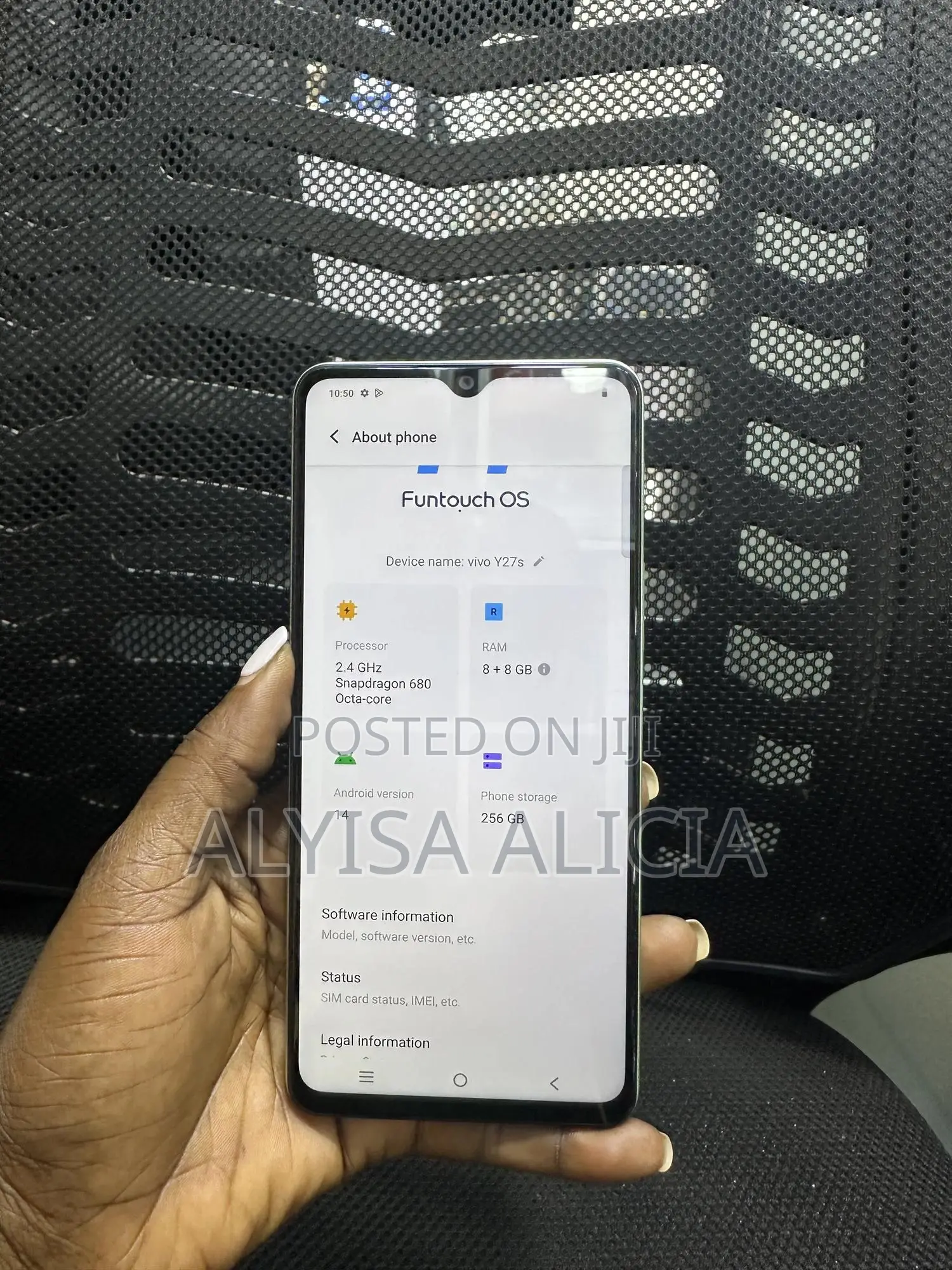 Vivo Y27s 256 GB Green