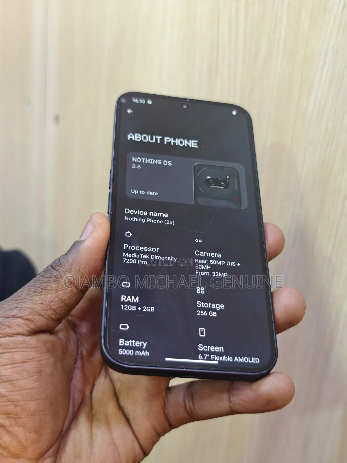 Nothing Phone 2a 256 GB Black